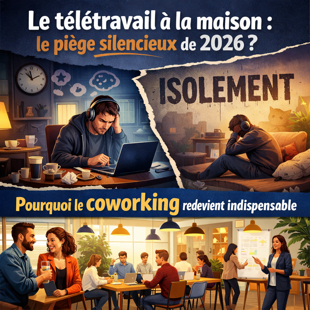 Working from Home: The Silent Trap of 2026? Why Coworking Is Becoming Essential Again