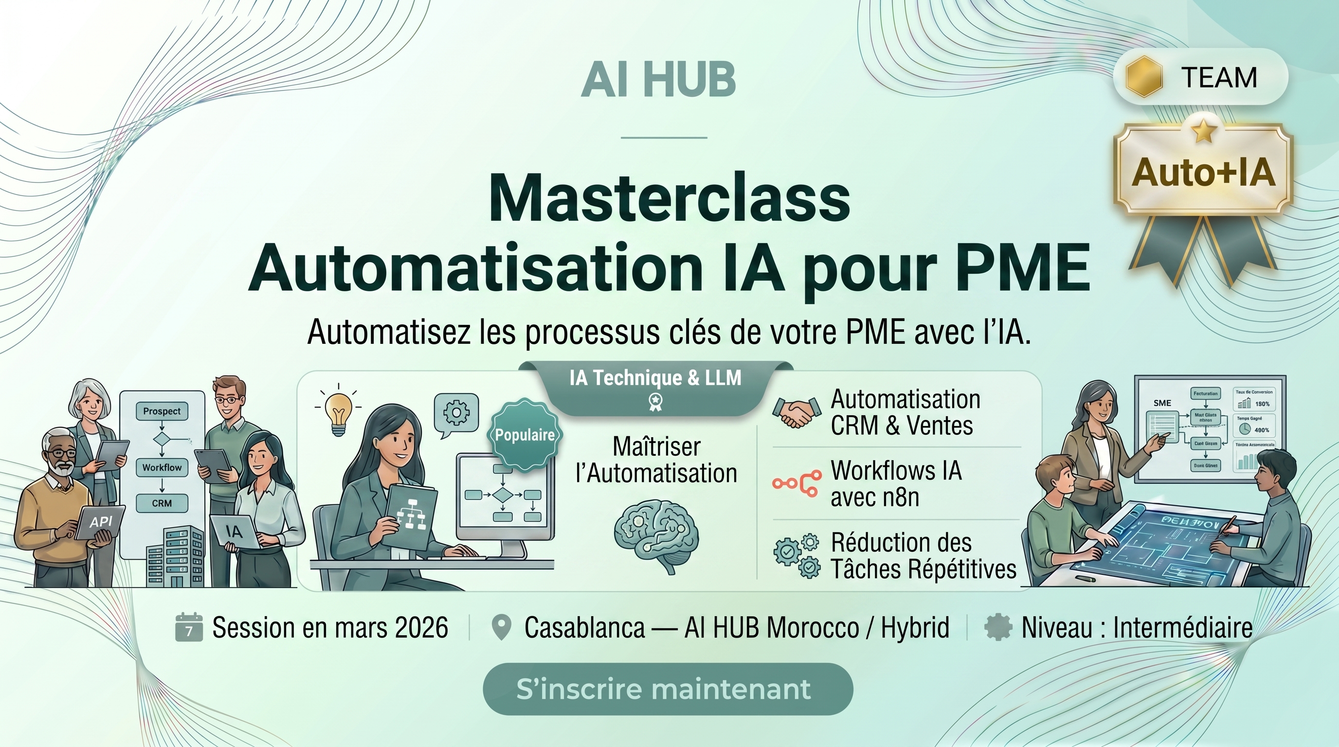 Masterclass Automatisation IA pour PME